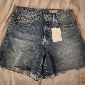 Classic Blue Denim Women's Jean Shorts